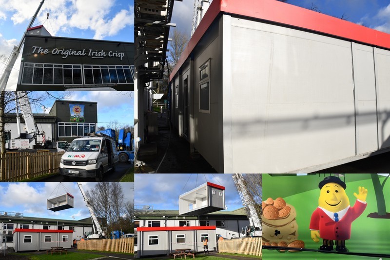 Modular Canteen For Tayto Snacks